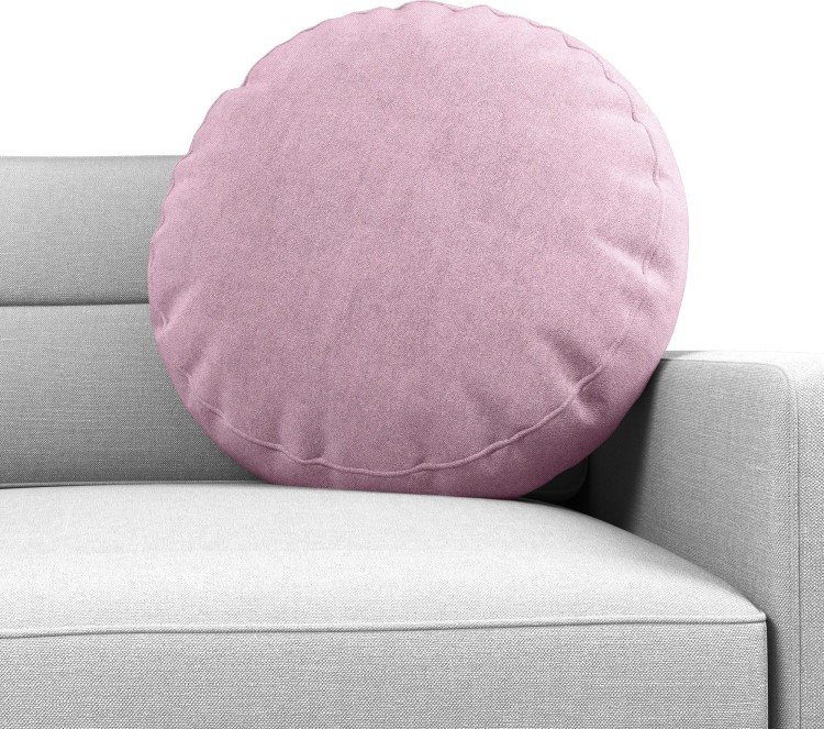 Подушка круглая Cortin pipa розовый