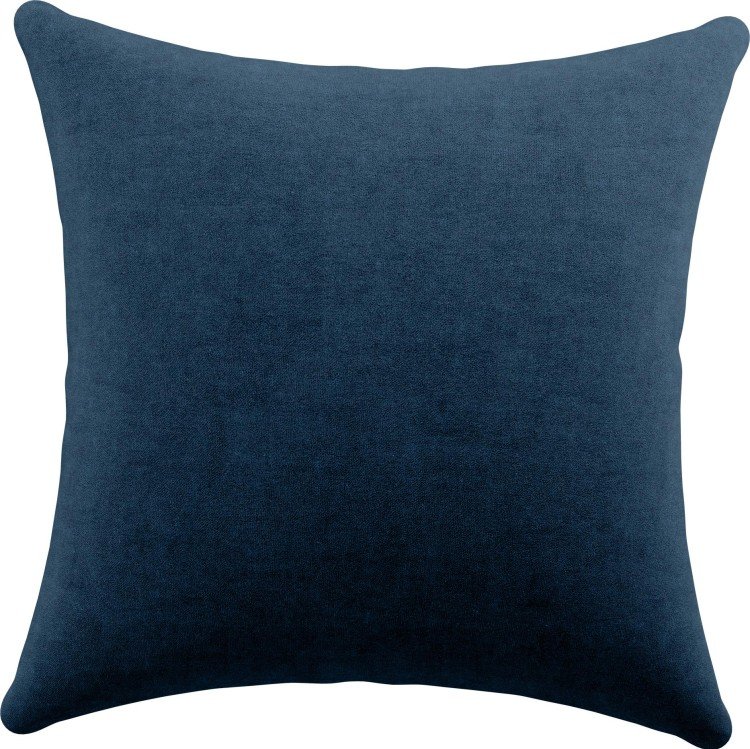 Подушка квадратная «Кортин» канвас синий